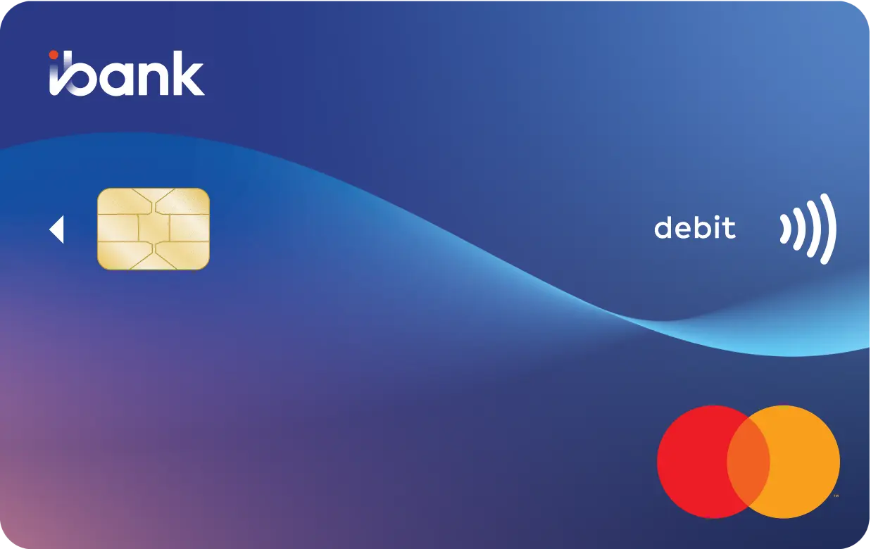 iBank Mastercard Debit Card card image