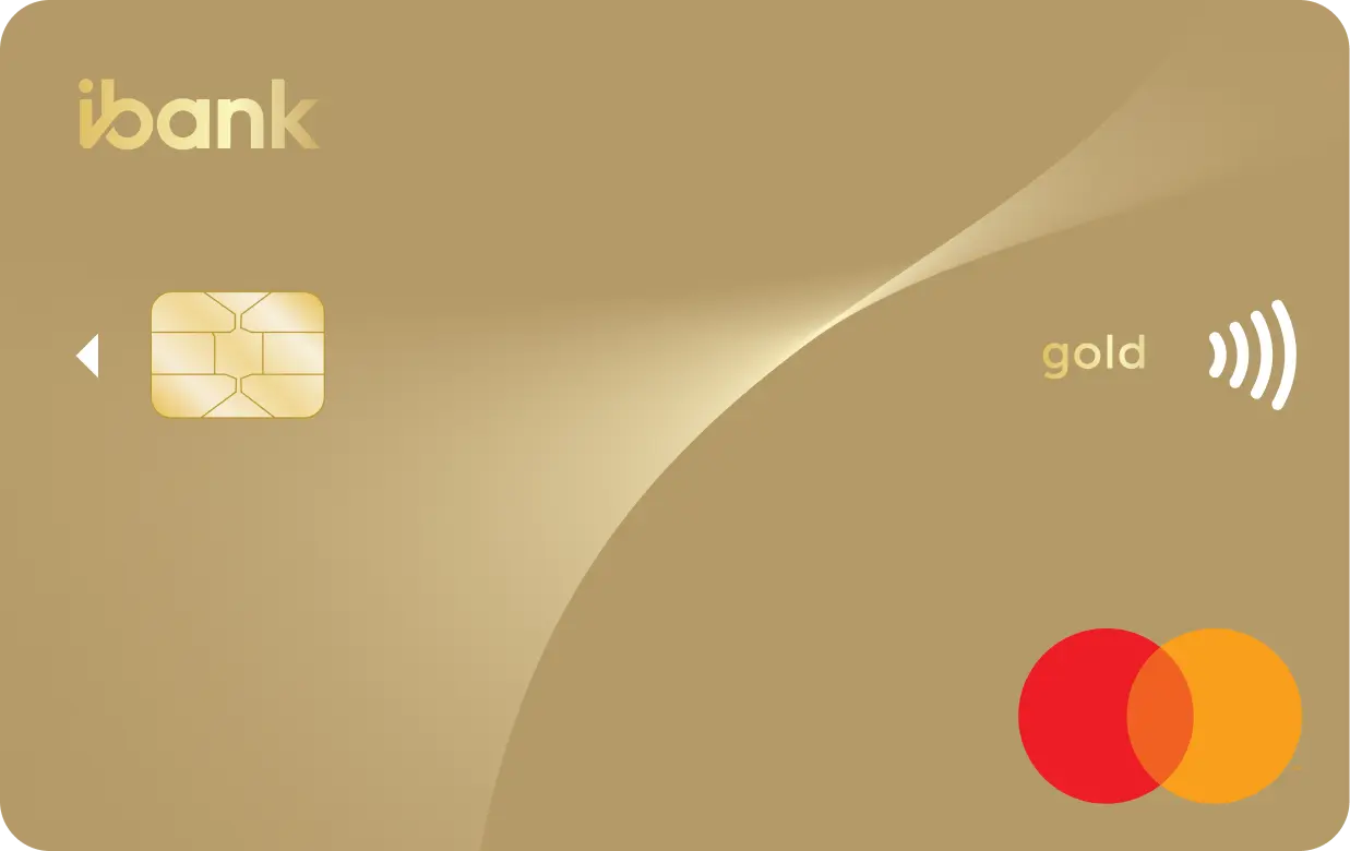 iBank Gold Mastercard Credit Card card image