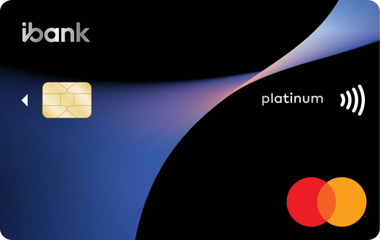 iBank Platinum Mastercard Credit Card card image
