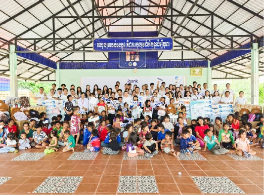 IBANK (CAMBODIA) PLC. Celebrates International Children’s Day with Smiles and Warmth for Children at Branch Center in Kamboul District, Phnom Penh